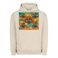 Pigment French Oak thanksgiving turkey fall Urban Hoodie - RanaPortraitStore