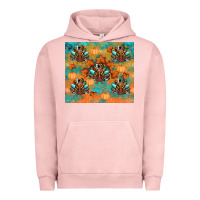 Pigment Salmon thanksgiving turkey fall Urban Hoodie - RanaPortraitStore