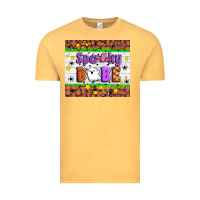 Vintage Mustard Spooky Babe Vintage Tee - Artiststas
