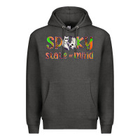 Charcoal Heather Spooky State of Mind Premium Hoodie - texasbilliewilder