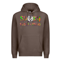 Coffee Spooky State of Mind Premium Hoodie - texasbilliewilder