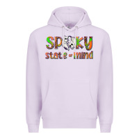 Lilac Spooky State of Mind Premium Hoodie - texasbilliewilder