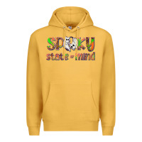 Mustard Spooky State of Mind Premium Hoodie - texasbilliewilder
