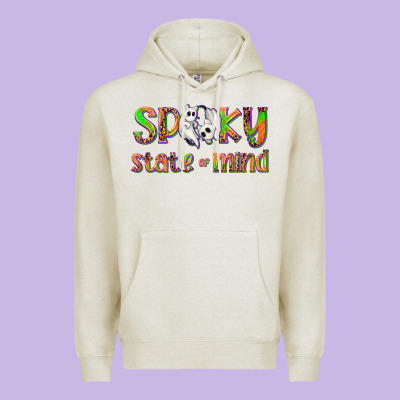 Spooky State Of Mind Premium Hoodie Designed By Texasbilliewilder