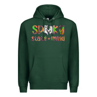 Sports Green Spooky State of Mind Premium Hoodie - texasbilliewilder