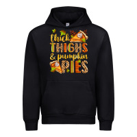 Black thick thighs and pumpkin pies Urban Hoodie - Zillion Design Studio