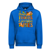 Cobalt thick thighs and pumpkin pies Urban Hoodie - Zillion Design Studio