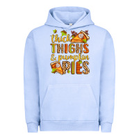Pigment Grape Ice thick thighs and pumpkin pies Urban Hoodie - Zillion Design Studio