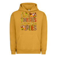 Pigment Peanut Butter thick thighs and pumpkin pies Urban Hoodie - Zillion Design Studio
