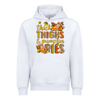 White thick thighs and pumpkin pies Urban Hoodie - Zillion Design Studio