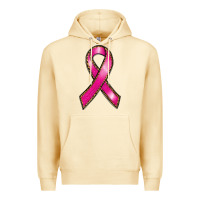Pina Colada breast cancer ribbon Premium Hoodie - RanaPortraitStore