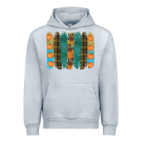 Heather Grey thanksgiving brushstrokes Urban Hoodie - RanaPortraitStore