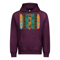Mauve Wine thanksgiving brushstrokes Urban Hoodie - RanaPortraitStore