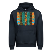 Navy thanksgiving brushstrokes Urban Hoodie - RanaPortraitStore
