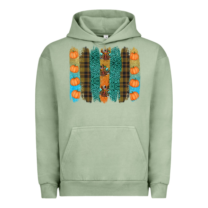 Thanksgiving Brushstrokes Urban Hoodie by RanaPortraitStore | Teevron