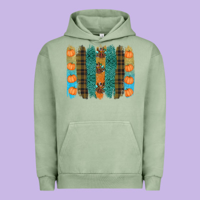 Thanksgiving Brushstrokes Urban Hoodie Designed By Ranaportraitstore