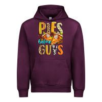 Mauve Wine pies before guys Urban Hoodie - Zillion Design Studio