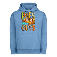 Pigment Pebble Blue pies before guys Urban Hoodie - Zillion Design Studio