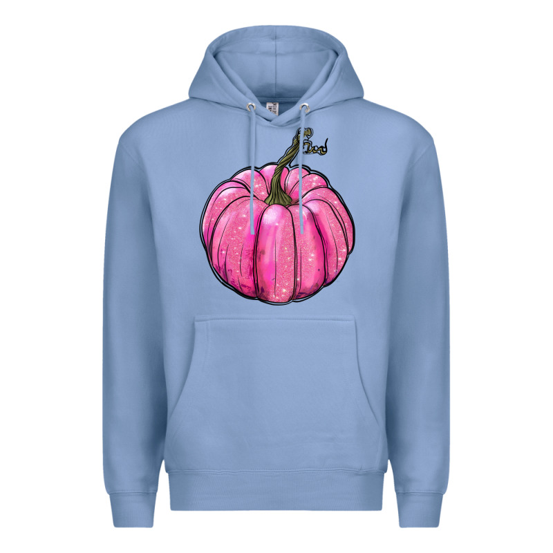 Breast Cancer Awereness Pumpkin Premium Hoodie by RanaPortraitStore | Teevron