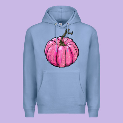 Breast Cancer Awereness Pumpkin Premium Hoodie Designed By Ranaportraitstore