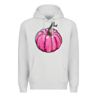 Dove Grey breast cancer awereness pumpkin Premium Hoodie - RanaPortraitStore