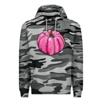 Slate Camo breast cancer awereness pumpkin Premium Hoodie - RanaPortraitStore