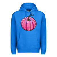 True Royal breast cancer awereness pumpkin Premium Hoodie - RanaPortraitStore