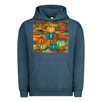 Pigment Midnight Navy pumpkin Urban Hoodie - RanaPortraitStore