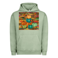 Pigment Oil Green pumpkin Urban Hoodie - RanaPortraitStore