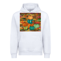 White pumpkin Urban Hoodie - RanaPortraitStore