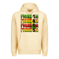 Pina Colada freedom freedom freedom freedom 1865 Premium Hoodie - Zillion Design Studio