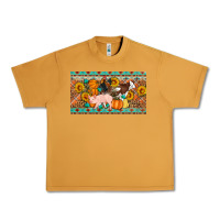 Peanut Butter Fall farm animals cow pig rooster Urban Heavy Tee - Artiststas