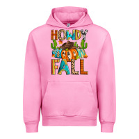 Fuchsia Pink howdy fall Urban Hoodie - Zillion Design Studio