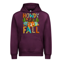 Mauve Wine howdy fall Urban Hoodie - Zillion Design Studio