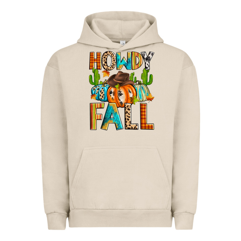 Howdy Fall Urban Hoodie by Zillion Design Studio | Teevron