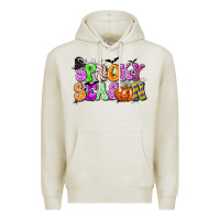 Oatmeal Heather Spooky Season Premium Hoodie - texasbilliewilder
