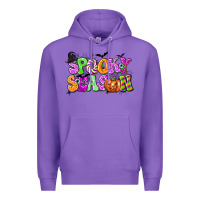 Purple Spooky Season Premium Hoodie - texasbilliewilder