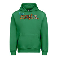 Emerald give thanks Urban Hoodie - RanaPortraitStore