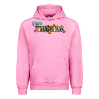 Fuchsia Pink give thanks Urban Hoodie - RanaPortraitStore