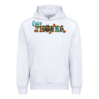 White give thanks Urban Hoodie - RanaPortraitStore