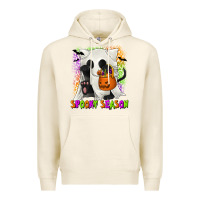 Tofu Spooky Season Ghost Cat Premium Hoodie - texasbilliewilder