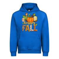 Cobalt happy fall Urban Hoodie - Zillion Design Studio