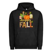 Pigment Black happy fall Urban Hoodie - Zillion Design Studio