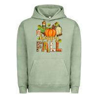 Pigment Oil Green happy fall Urban Hoodie - Zillion Design Studio