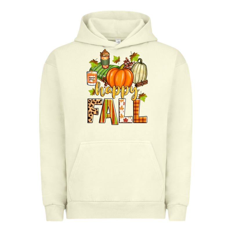 Happy Fall Urban Hoodie by Zillion Design Studio | Teevron