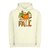 Pigment Pistachio happy fall Urban Hoodie - Zillion Design Studio