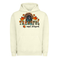 Pigment Pistachio thankful and blessed Urban Hoodie - RanaPortraitStore