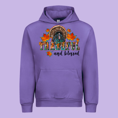 Thankful And Blessed Urban Hoodie Designed By Ranaportraitstore