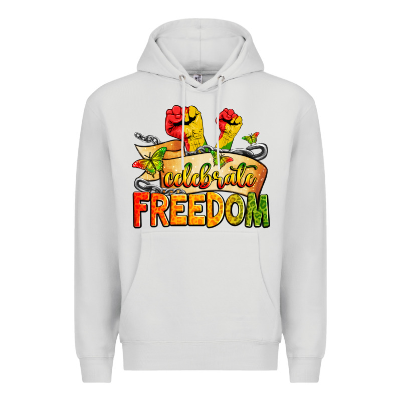 Celebrate Freedom Premium Hoodie by Zillion Design Studio | Teevron