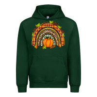 Forest Green fall rainbow Urban Hoodie - Zillion Design Studio